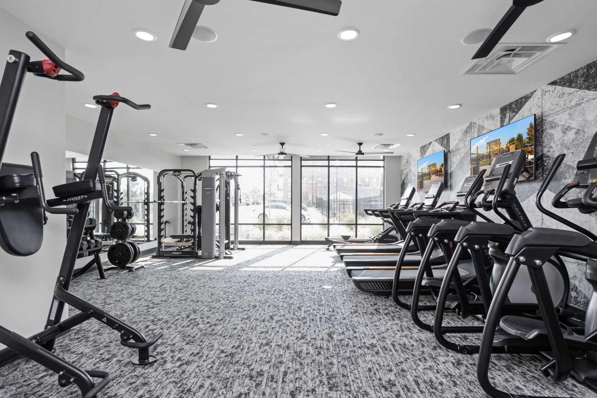 Fitness available apartments